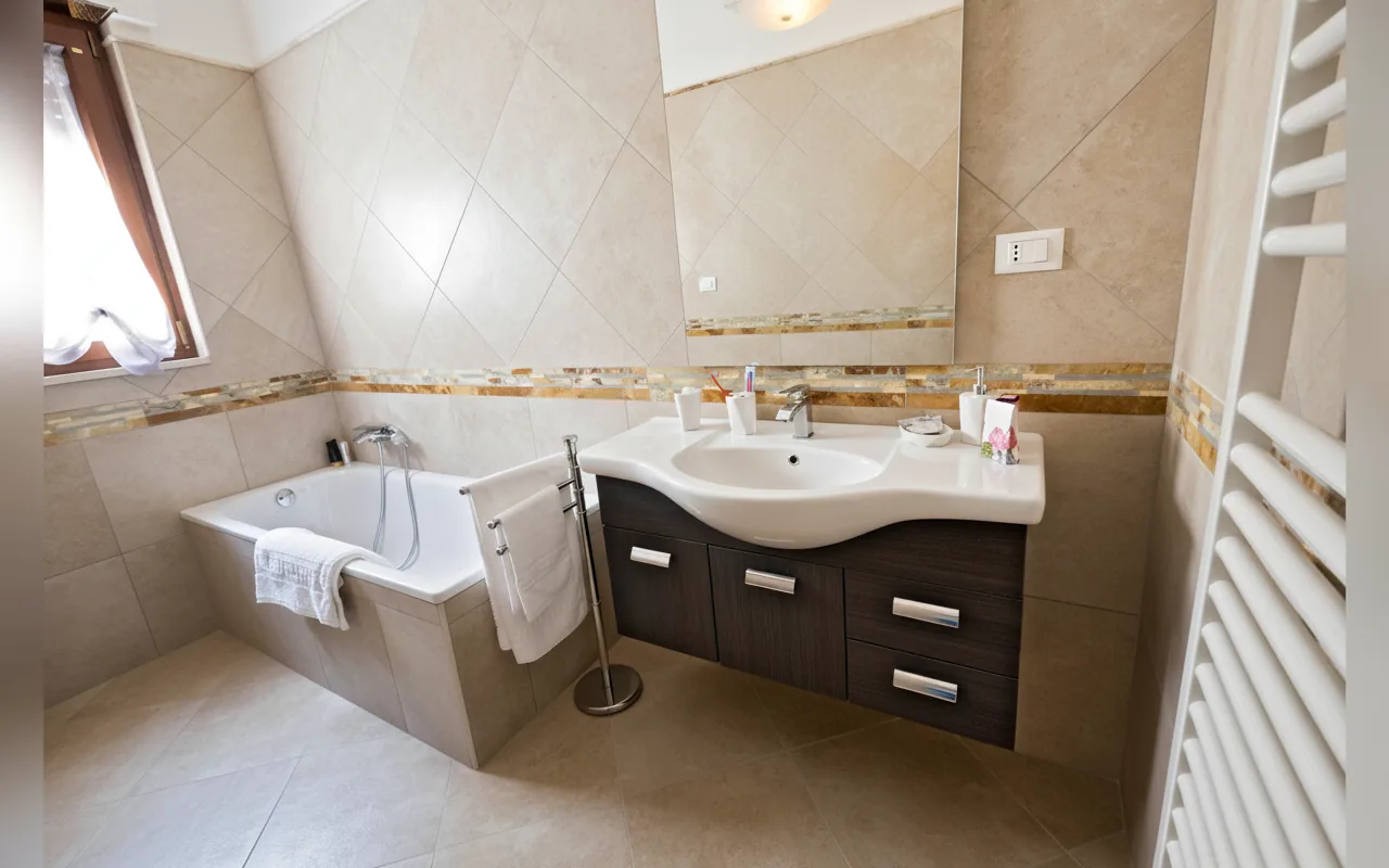 Camera con bagno privato — B&B Monte Castello, Villa Castelli (Puglia) (foto 41)